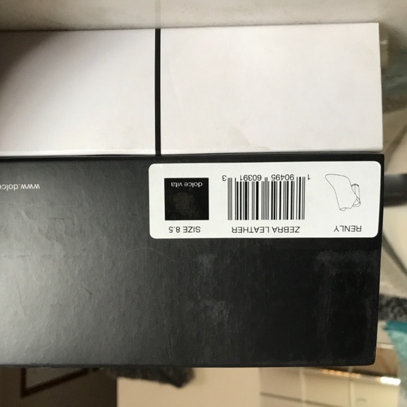 Black leather mule/bootie - Picture 2 of 2